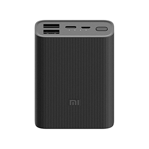 فروش نقدي و اقساطي پاوربانک شیائومی 10000 میلی‌آمپر Mi مدل Ultra Compact 3